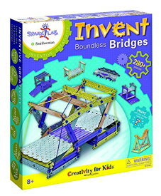 ボードゲーム 英語 アメリカ 海外ゲーム Creativity For Kids Spark!Lab Smithsonian "Invent Boundless Bridges" Building Setボードゲーム 英語 アメリカ 海外ゲーム