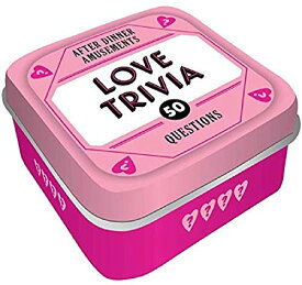 ボードゲーム 英語 アメリカ 海外ゲーム Chronicle Books After Dinner Amusements: Love Trivia: 50 Questions (Romance-Themed Trivia Card Game, Valentine’s Day Gift)ボードゲーム 英語 アメリカ 海外ゲーム