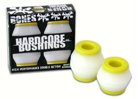 ブッシュ スケボー スケートボード 海外モデル 直輸入 DECK Bones Hardcore Bushing Hard Medium Soft Black White (Medium White)ブッシュ スケボー スケートボード 海外モデル 直輸入 DECK