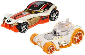 ホットウィール マテル ミニカー ホットウイール Hot Wheels Star Wars Character Car 2-Pack BB-8 & Poe Dameronホットウィール マテル ミニカー ホットウイール