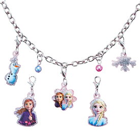 アナと雪の女王 アナ雪 ディズニープリンセス フローズン Disney Collections Etc Frozen 2 Interchangeable 5 Charm Bracelet and 24 Sticker Earrings (Gold)アナと雪の女王 アナ雪 ディズニープリンセス フローズン
