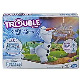 アナと雪の女王 アナ雪 ディズニープリンセス フローズン Hasbro Gaming Trouble Game Olaf's Ice Adventureアナと雪の女王 アナ雪 ディズニープリンセス フローズン