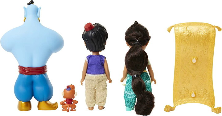 楽天市場 アラジン ジャスミン ディズニープリンセス 送料無料 Disney Princess Jasmine Aladdin Doll Petite Storytelling Gift Setアラジン ジャスミン ディズニープリンセス Angelica