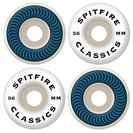 ウィール タイヤ スケボー スケートボード 海外モデル 2001000156 Spitfire Classic Series 56mm High Performance Skateboard Wheel (Set of 4)ウィール タイヤ スケボー スケートボード 海外モデル 2001000156