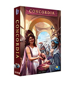 コンコルディア ボードゲーム カードゲーム テーブルゲーム 古代ローマが舞台 名家のひとつとなり、商業網を広げる 2-5人 13歳以上