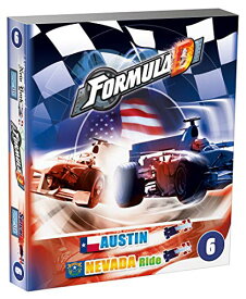 ボードゲーム 英語 アメリカ 海外ゲーム Formula D Board Game Austin - Nevada EXPANSION | Race Car Strategy Game | Fun Auto Racing Game for Adults and Kids | Ages 8+ |2-10 Players | Average Playtime 60 Minutes | Madボードゲーム 英語 アメリカ 海外ゲーム