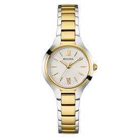 腕時計 ブローバ レディース 98L217 Bulova Ladies' Classic Dress 3-Hand Quartz Stainless Steel Watch, Two Tone Gold, 28mm Style: 98L217腕時計 ブローバ レディース 98L217