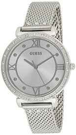 腕時計 ゲス GUESS レディース Guess Jewel Quartz Crystal Silver Dial Ladies Watch W1289L1腕時計 ゲス GUESS レディース