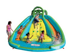 プール ビニールプール ファミリープール オーバルプール 家庭用プール 628344C Little Tikes Rocky Mountain River Race Inflatable Slide Bouncer Multicolor, 161.00''L x 169.00''W x プール ビニールプール ファミリープール オーバルプール 家庭用プール 628344C