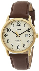 腕時計 タイメックス メンズ TW2P75800 Timex Men's TW2P75800 Easy Reader 38mm Brown/Gold-Tone/Cream Leather Strap Watch腕時計 タイメックス メンズ TW2P75800