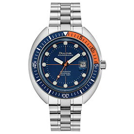 腕時計 ブローバ メンズ Bulova Mens Oceanographer Quartz Silver-Tone Stainless Steel Bracelet腕時計 ブローバ メンズ