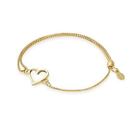 アレックスアンドアニ アメリカ アクセサリー ブランド かわいい Alex and Ani Path of Symbols Adjustable Pull Chain Bracelet for Women, Heart Charm, 14K Gold Plated Sterling Silver, 5.5 to 9.5 アレックスアンドアニ アメリカ アクセサリー ブランド かわいい