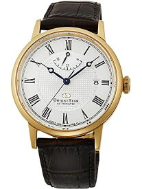 腕時計 オリエント メンズ Orient Star Automatic White Dial Brown Leather Men's Watch RE-AU0001S00B腕時計 オリエント メンズ