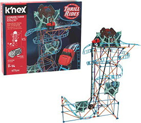 ケネックス 知育玩具 パズル ブロック K'NEX Thrill Rides ? Cobweb Curse Roller Coaster Building Set ? 473Piece ? Ages 9+ Construction Educational Toy Building Setケネックス 知育玩具 パズル ブロック