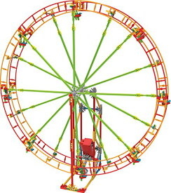 ケネックス 知育玩具 パズル ブロック K’NEX Revolution Ferris Wheel Building Set ? 344 Pieces with Battery Powered Motor ? Ages 7+ Engineering Education Toyケネックス 知育玩具 パズル ブロック