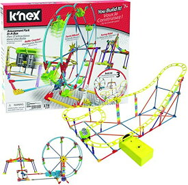ケネックス 知育玩具 パズル ブロック K'NEX Amusement Park in-A-Box - 378 Parts - Motorized Amusement Rides - Ages 7 & Upケネックス 知育玩具 パズル ブロック