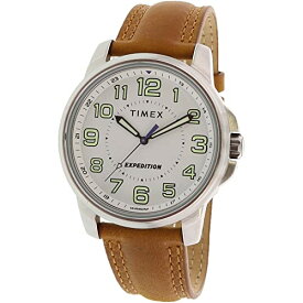 腕時計 タイメックス メンズ Timex Men's Expedition TW4B16400 Silver Leather Japanese Quartz Fashion Watch腕時計 タイメックス メンズ