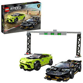レゴ テクニックシリーズ LEGO Speed Champions Lamborghini Urus ST-X and Lamborghini Hurac?n Super Trofeo EVO 76899 Building Kit (663 Pieces)レゴ テクニックシリーズ