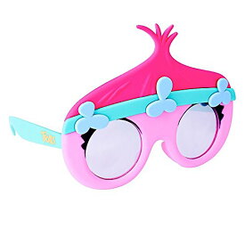 トロールズ アメリカ直輸入 アニメ 映画 ドリームワークス Sun-Staches Trolls Official Poppy Sunglasses| Costume Accessory or Mask | UV400 | One Size Fits Most Kidsトロールズ アメリカ直輸入 アニメ 映画 ドリームワークス