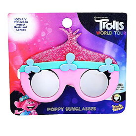 トロールズ アメリカ直輸入 アニメ 映画 ドリームワークス Sun-Staches Trolls Official Poppy Sunglasses for Kids, Lil’ Characters Costume Accessory, UV 400, One Size Fits Most Kidsトロールズ アメリカ直輸入 アニメ 映画 ドリームワークス