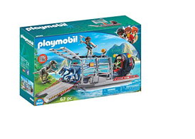 プレイモービル ブロック 組み立て 知育玩具 ドイツ PLAYMOBIL Enemy Airboat with Raptor Building Setプレイモービル ブロック 組み立て 知育玩具 ドイツ