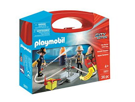 プレイモービル ブロック 組み立て 知育玩具 ドイツ Playmobil "Fire Carrying Case, Largeプレイモービル ブロック 組み立て 知育玩具 ドイツ