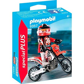 プレイモービル ブロック 組み立て 知育玩具 ドイツ PLAYMOBIL Special Plus 9357 Motocross Driverプレイモービル ブロック 組み立て 知育玩具 ドイツ