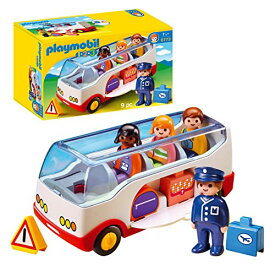 プレイモービル ブロック 組み立て 知育玩具 ドイツ Playmobil 1.2.3 Airport Shuttle Busプレイモービル ブロック 組み立て 知育玩具 ドイツ