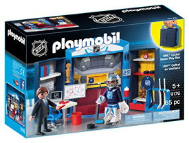 プレイモービル ブロック 組み立て 知育玩具 ドイツ Playmobil NHL Locker Room Play Box, Blueプレイモービル ブロック 組み立て 知育玩具 ドイツ