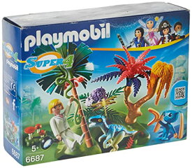 プレイモービル ブロック 組み立て 知育玩具 ドイツ Playmobil Super 4 Lost Island with Alien and Raptor Building Kitプレイモービル ブロック 組み立て 知育玩具 ドイツ