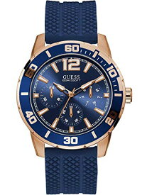 腕時計 ゲス GUESS メンズ GUESS W1250G2 Rose Gold/Blue One Size腕時計 ゲス GUESS メンズ
