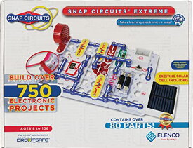 エレンコ ロボット 電子工作 知育玩具 パズル SC-750 Snap Circuits Extreme SC-750 Electronics Exploration Kit - Over 750 Projects, Full Color Manual, 80+ Parts for STEM Education, Kids 8+エレンコ ロボット 電子工作 知育玩具 パズル SC-750