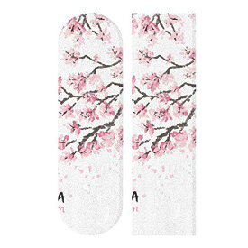 デッキテープ グリップテープ スケボー スケートボード 海外モデル Auskid Watercolor Pink Cherry Flowers Skateboard Grip Tape,Longboard Griptape,Scooter Grip Tape,Sandpaper for Rollerboard,Stデッキテープ グリップテープ スケボー スケートボード 海外モデル