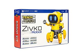 エレンコ ロボット 電子工作 知育玩具 パズル Elenco Teach Tech “Zivko The Robot”, Interactive A/I Capable Robot with Infrared Sensor, STEM Learning Toys for Kids 10+, includes Assembly Partsエレンコ ロボット 電子工作 知育玩具 パズル