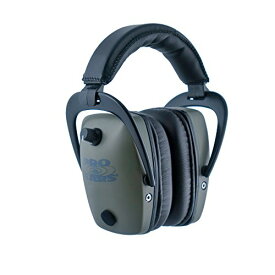 イヤーマフ シューティング ハンティング サバイバルゲーム サバゲー Pro Ears - Pro Tac Slim Gold - Military Grade Hearing Protection and Amplification - NRR 28 - Ear Muffs - Lithium 123a Bイヤーマフ シューティング ハンティング サバイバルゲーム サバゲー