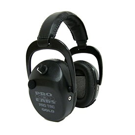 イヤーマフ シューティング ハンティング サバイバルゲーム サバゲー Pro Ears - Pro Tac SC Gold - Military Grade Hearing Protection and Amplification - NRR 25 - Ear Muffs - Lithium 123a Batイヤーマフ シューティング ハンティング サバイバルゲーム サバゲー