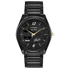 腕時計 シチズン 逆輸入 海外モデル 海外限定 Citizen Eco-Drive Men's Limited Edition Stan Lee Black IP Stainless Steel Watch, 2-Hand, 39mm (Model: AR3077-56W)腕時計 シチズン 逆輸入 海外モデル 海外限定