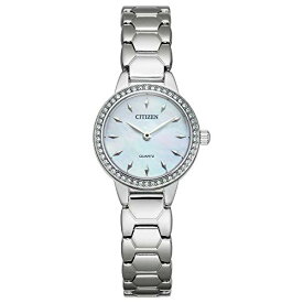 腕時計 シチズン 逆輸入 海外モデル 海外限定 Citizen Quartz Womens Watch, Stainless Steel, Crystal, Silver-Tone (Model: EZ7010-56D)腕時計 シチズン 逆輸入 海外モデル 海外限定