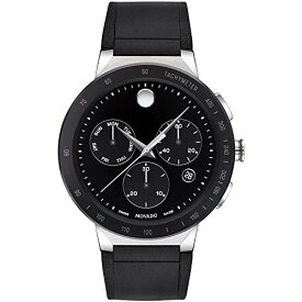 腕時計 モバード メンズ Movado Sapphire Chronograph Black Dial Men's Watch 0607240腕時計 モバード メンズ