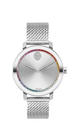 腕時計 モバード レディース Movado Bold Evolution Women's Quartz Stainless Steel and Bracelet Casual Watch, Color: Silver (Model: 3600698)腕時計 モバード レディース