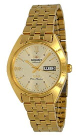 腕時計 オリエント メンズ Orient RA-AB0E13G Men's 3 Star Gold Tone Stainless Steel Gold Dial Day Date Automatic Watch腕時計 オリエント メンズ