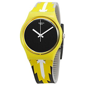 腕時計 スウォッチ レディース Swatch Unisex Adult Analogue Swiss Quartz Movement Watch with Silicone Strap GJ140腕時計 スウォッチ レディース