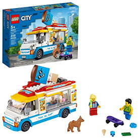 レゴ シティ LEGO City Ice Cream Truck Van 60253 Building Toy Set - Featuring Skater Minifigures, Skateboard, and Dog Figure, Fun Gift Idea for Boys, Girls, and Kids Ages 5+レゴ シティ