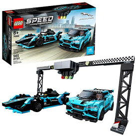 レゴ テクニックシリーズ LEGO Speed Champions Formula E Panasonic Jaguar Racing Gen2 car and Jaguar I-PACE eTROPHY 76898 Building Kit (564 Pieces),Multicolor,Standardレゴ テクニックシリーズ