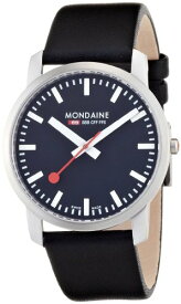腕時計 モンディーン 北欧 スイス メンズ Mondaine Men's A672.30350.14SBB Simply Elegant Leather Band Watch腕時計 モンディーン 北欧 スイス メンズ
