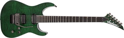 無料ラッピングでプレゼントや贈り物にも 逆輸入並行輸入送料込 ジャンクソン エレキギター アメリカ海外限定多数 SALE 87%OFF 送料無料 即納特典付き Jackson Pro Guitar Electric Series Soloist Green Transparent MAH SL2Q
