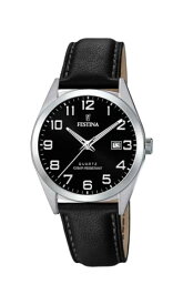 腕時計 フェスティナ フェスティーナ スイス メンズ Festina Mens Analogue Quartz Watch with Leather Strap F20446/3腕時計 フェスティナ フェスティーナ スイス メンズ