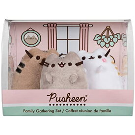 ガンド GUND ぬいぐるみ リアル お世話 GUND Pusheen Family Gathering Collector Set of 3 Plush Stuffed Animal Catsガンド GUND ぬいぐるみ リアル お世話