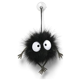 ガンド GUND ぬいぐるみ リアル お世話 GUND Studio Ghibli Spirited Away Soot Sprite Window Cling Plush, 1.5"ガンド GUND ぬいぐるみ リアル お世話