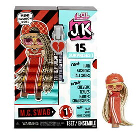 エルオーエルサプライズ 人形 ドール L.O.L. Surprise! JK Mini Fashion Doll MC Swag with 15 Surprises Including Dress Up Doll Outfits, Exclusive Accessories - Gifts for Girls and Mix Match Toys for Kids 4-15 Yearsエルオーエルサプライズ 人形 ドール